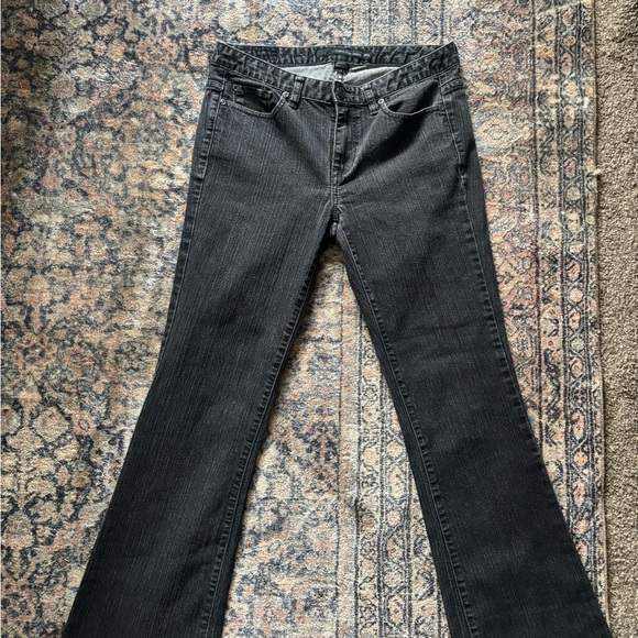 Calvin Klein Y2K Black Boot Cut Jeans Timeless Design - Picture 1 of 6
